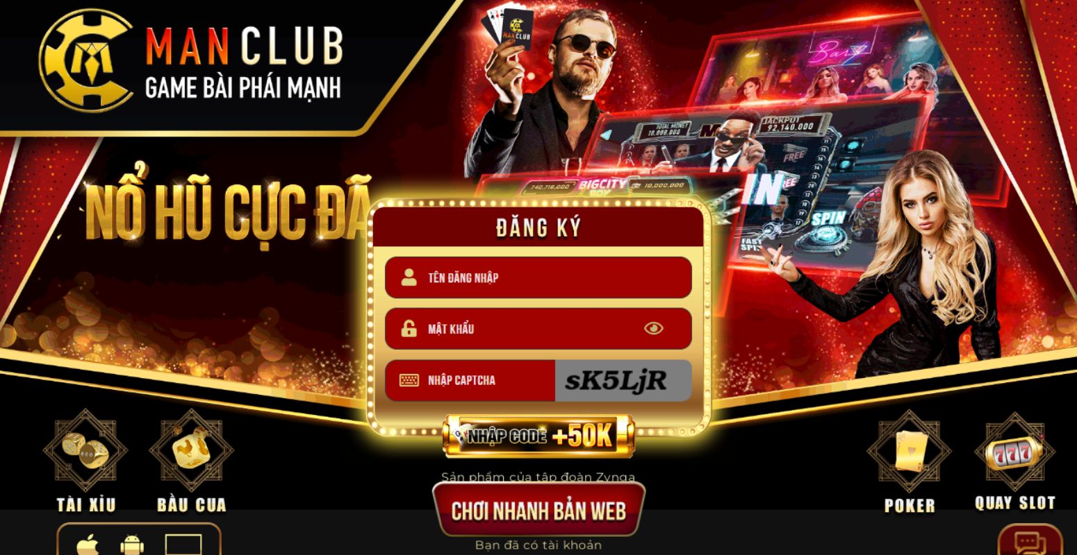 Đăng ký Manclub