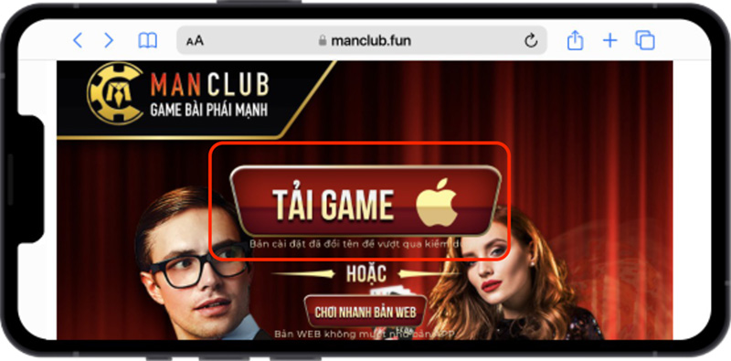 Tải Man Club IOS