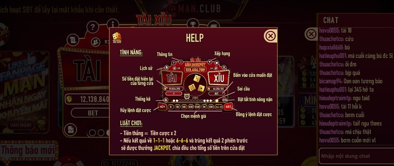 Tìm hiểu về Tài xỉu Man Club trò chơi đổi thưởng đẳng cấp nhất 2023