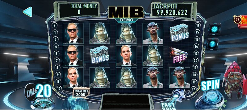 Thế mạnh hút khách của MIB Slot Man Club